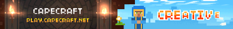 CapeCraft banner CapeCraft Minecraft server banner