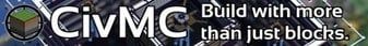 CivMC banner CivMC Minecraft server banner