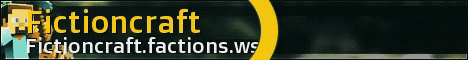 Fictioncraft banner Fictioncraft Minecraft server banner