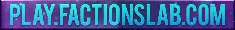 FactionsLab banner FactionsLab Minecraft server banner