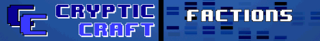 CrypticCraft banner CrypticCraft Minecraft server banner