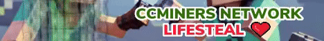 Cc Miners Network banner Cc Miners Network Minecraft server banner