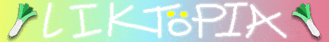 LikTopia banner LikTopia Minecraft server banner