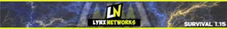LynxNetwork banner LynxNetwork Minecraft server banner