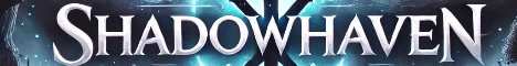 ShadowHaven banner ShadowHaven Minecraft server banner
