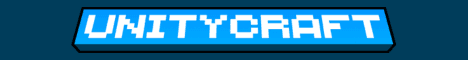 UnityCraft banner UnityCraft Minecraft server banner
