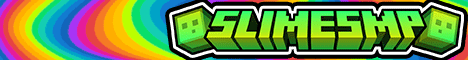 SlimeSMP banner SlimeSMP Minecraft server banner