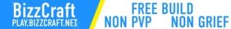 BizzCraft Survival banner BizzCraft Survival Minecraft server banner