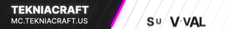 Tekniacraft NG banner Tekniacraft NG Minecraft server banner