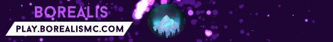 BorealisMC banner BorealisMC Minecraft server banner