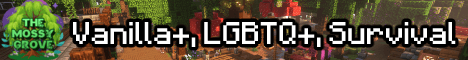 The Mossy Grove banner The Mossy Grove Minecraft server banner