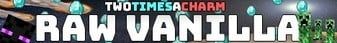 Raw Vanilla banner Raw Vanilla Minecraft server banner