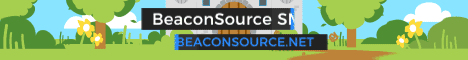 BeaconSource SMP banner BeaconSource SMP Minecraft server banner