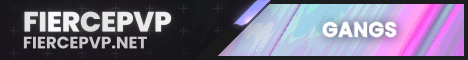 FiercePvP banner FiercePvP Minecraft server banner