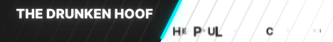 The Drunken Hoof banner The Drunken Hoof Minecraft server banner