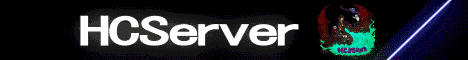 HC Server banner HC Server Minecraft server banner