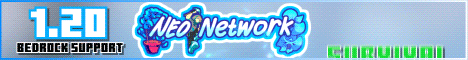 NeoNetwork banner NeoNetwork Minecraft server banner