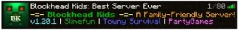 Blockhead Odyssey banner Blockhead Odyssey Minecraft server banner