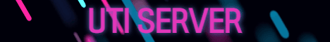 UTI Server banner UTI Server Minecraft server banner