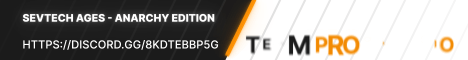 SevTech Ages banner SevTech Ages Minecraft server banner