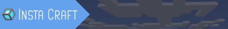 InstaCraft banner InstaCraft Minecraft server banner