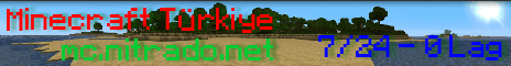 Minecraft Türkiye banner Minecraft Türkiye Minecraft server banner