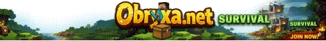 obryxa banner obryxa Minecraft server banner