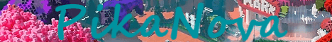 Pikanova banner Pikanova Minecraft server banner
