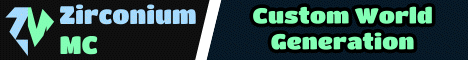ZirconiumMC banner ZirconiumMC Minecraft server banner