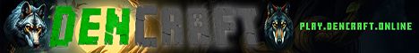 DenCraft banner DenCraft Minecraft server banner