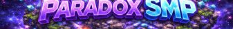Paradox SMP banner Paradox SMP Minecraft server banner