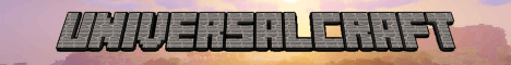 UniversalCraft banner UniversalCraft Minecraft server banner