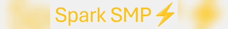 Spark SMP banner Spark SMP Minecraft server banner