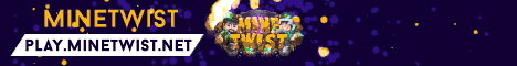 MineTwist banner MineTwist Minecraft server banner
