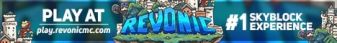 RevonicMC banner RevonicMC Minecraft server banner