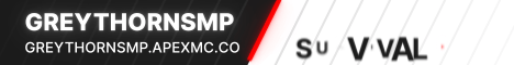 GreythornSMP banner GreythornSMP Minecraft server banner