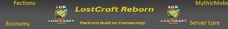 LostCraft Reborn banner LostCraft Reborn Minecraft server banner