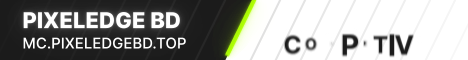 Pixel Edge banner Pixel Edge Minecraft server banner