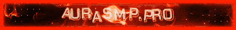 AuraSMP banner AuraSMP Minecraft server banner