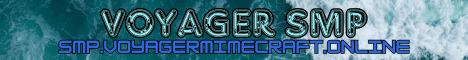 Voyager SMP banner Voyager SMP Minecraft server banner