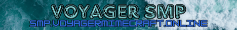 Voyager SMP banner Voyager SMP Minecraft server banner