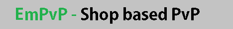 EmPvP banner EmPvP Minecraft server banner