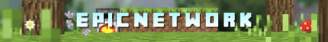 EpicNetwork banner EpicNetwork Minecraft server banner