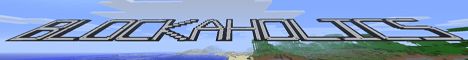 Blockaholics banner Blockaholics Minecraft server banner