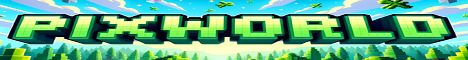 PixWorld banner PixWorld Minecraft server banner