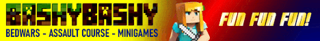 BashyBashy banner BashyBashy Minecraft server banner