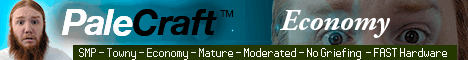 PaleCraft banner PaleCraft Minecraft server banner