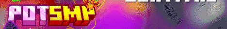 Pot SMP banner Pot SMP Minecraft server banner