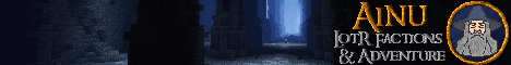 Ainu Middle-Earth banner Ainu Middle-Earth Minecraft server banner