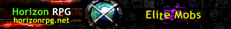 Horizon RPG banner Horizon RPG Minecraft server banner